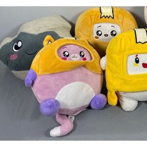 LankyBox Plush Toy 4pc Lot Set Boxy Foxy Rocky Thicc YouTube